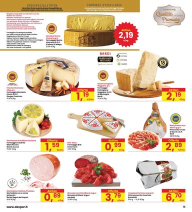 Volantino Interspar - INTERSPAR - Deutch valido dal 22/10 al 04/11 - pagina 11