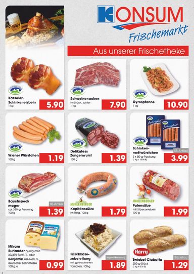 Prospekt Konsum Hagenow - Konsum Hagenow gültig ab 26.10. bis 30.10. - seite 2