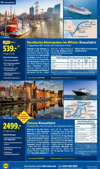 Prospekt Lidl - Lidl - Reise-Highlights gültig ab 28.10. bis 30.11. - seite 30