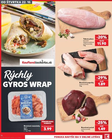 Leták Kaufland - Kaufland od 22.10. do 28.10. - strana 18