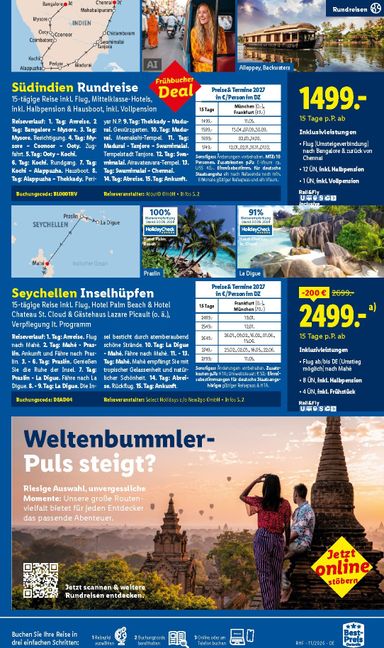Prospekt Lidl - Lidl - Reise-Highlights gültig ab 28.10. bis 30.11. - seite 27