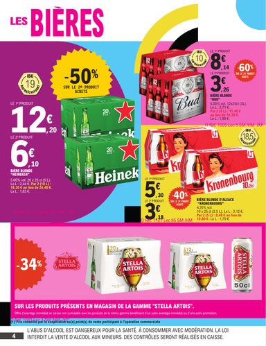 Catalogue E.Leclerc - E.Leclerc - Foire à la bière valable dès le 13/10 au 24/10 - page 4