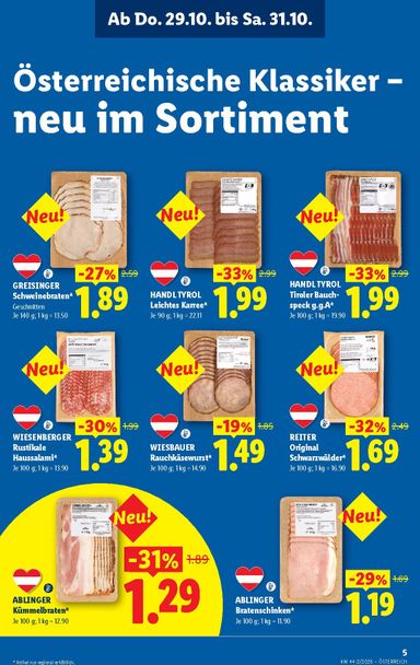 Lidl-Flugblatt - Lidl gültig ab 29.10. bis 04.11. - seite 7