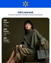 Walmart - Fall into Style Flyer Valid from Thursday 2026-09-10