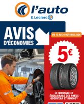 E.Leclerc - L'Auto valable à partir de du mardi 13/10/2026
