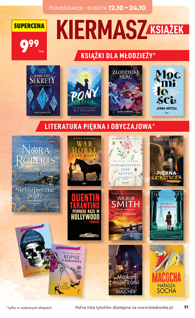 Gazetka Biedronka - Biedronka - Hity i inspiracje od 12.10. do 24.10. - strona 21