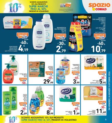 Volantino Spazio Conad - Spazio Conad valido dal 02/10 al 15/10 - pagina 5