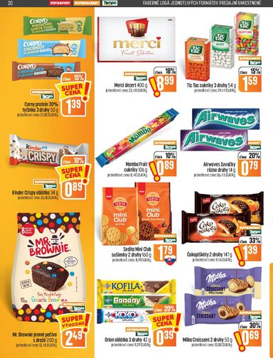 Leták COOP Jednota - COOP Jednota od 29.10. do 04.11. - strana 20