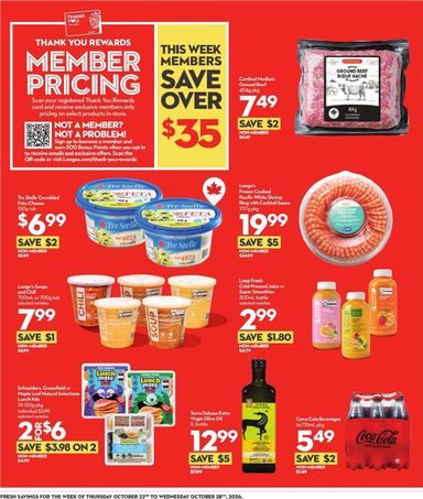 Flyer Longo's - Longo's valid since 10-22 until 10-28 - page 4