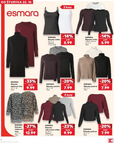 Leták Kaufland - Kaufland - Spotrebné zboží od 22.10. do 28.10. - strana 2