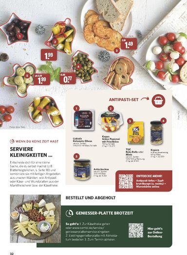 Prospekt Combi - Combi - Besondere Momente gültig ab 26.10. bis 29.11. - seite 32