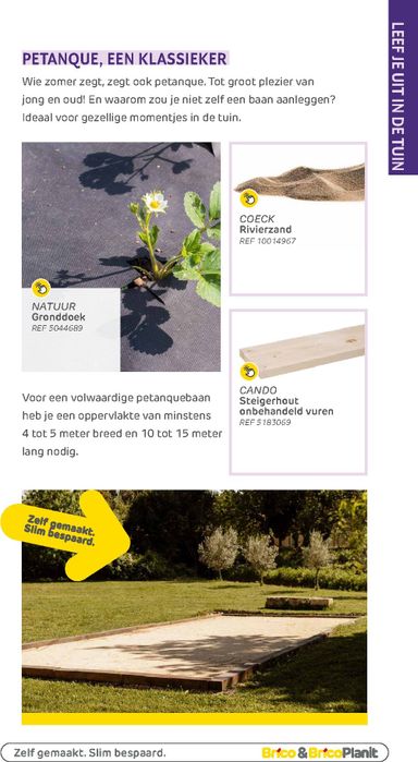 Folder Brico - Brico - Tuin catalogus van 01/03 tot 31/12 - side 95