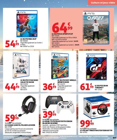 Catalogue Auchan - Auchan - Jouets de Noël valable dès le 16/10 au 06/12 - page 107