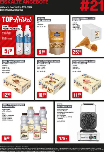 Prospekt Handelshof - Handelshof - Eiswelt gültig ab 15.10. bis 28.10. - seite 1