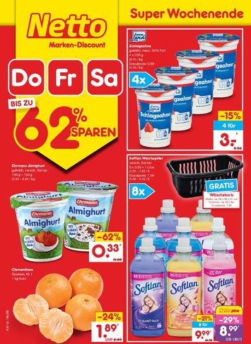 Prospekt Netto - Netto Marken Discount - Wochenende gültig ab 15.10. bis 17.10. - seite 1
