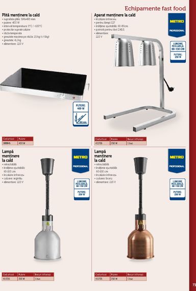 Catalogul Metro - Metro - Echipamente Profesionale pentru HoReCa de la 01.01. până la 31.12. - pagina 73