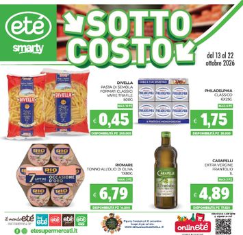 Volantino Eté - Eté - Smarty valido dal 13/10 al 22/10 - pagina 1