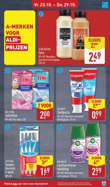 Folder ALDI - ALDI - Weekend van 23-10 tot 25-10 - side 7