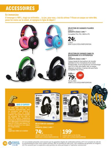 Catalogue E.Leclerc - E.Leclerc - Le guide jeu vidéo valable dès le 20/10 au 07/11 - page 16