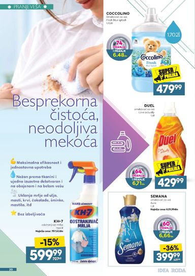 Katalog Idea - Idea - Katalog neprehrane od 28.09 do 24.10 - strana 20