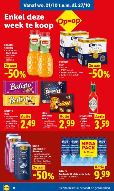 Folder Lidl - Lidl van 19/10 tot 24/10 - side 18