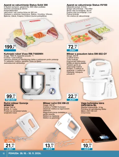 Katalog KTC - KTC - Tehnika I Posuđe Black Friday vrijedi od 28.10. do 10.11. - stranica 12
