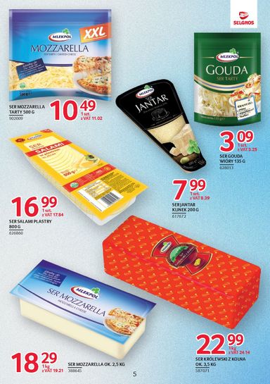 Gazetka Selgros - Selgros cash&carry - Katalog Markowe Produkty od 22.10. do 04.11. - strona 5