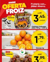 Froiz - Oferta semanal válido a partir de lunes 26/10/2026