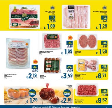 Volantino Qui discount - Qui discount valido dal 20/10 al 01/11 - pagina 3