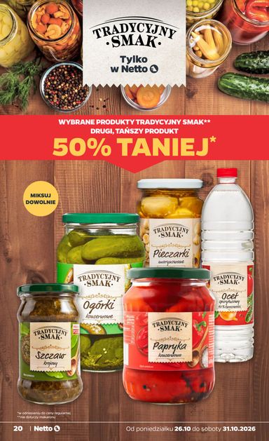 Gazetka Netto - Netto - Food od 26.10. do 31.10. - strona 20