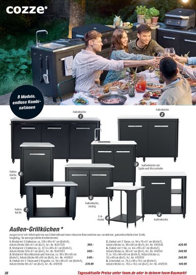 Prospekt toom - Toom - Grills & Zubehör gültig ab 01.03. bis 31.12. - seite 36
