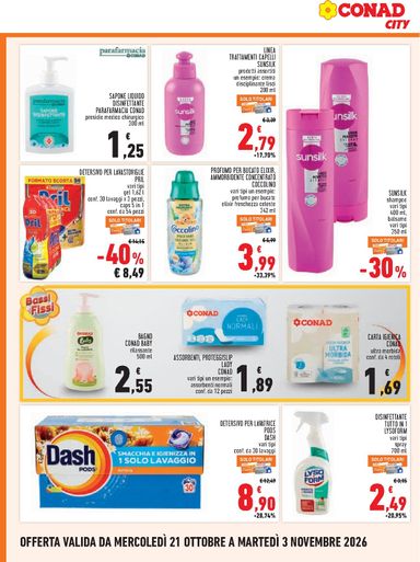 Volantino Conad City - Conad City - Roma, Viterbo valido dal 21/10 al 03/11 - pagina 18