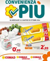 Conad - Convenienza Più valido da mercoledì 14/10/2026
