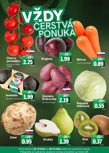 Leták FRESH - Fresh Plus od 22.10. do 28.10. - strana 3