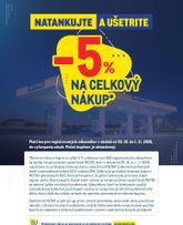 Metro - Natankujte a ušetrite platný od štvrtka 29.10.2026