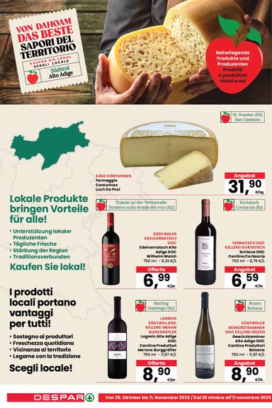 Volantino Despar - Despar valido dal 29/10 al 11/11 - pagina 8