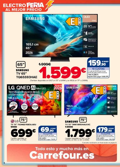Folleto Carrefour - Carrefour - Electro Feria del 27/10 al 10/11 - página 6