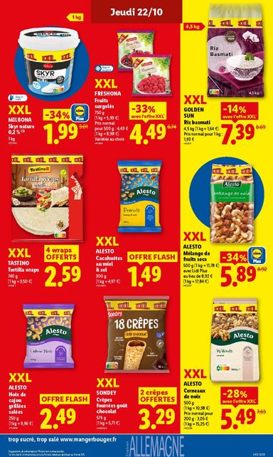 Catalogue Lidl - Lidl valable dès le 22/10 au 28/10 - page 27