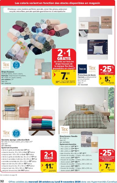 Folder Carrefour - Carrefour Hypermarchés van 28/10 tot 09/11 - side 32