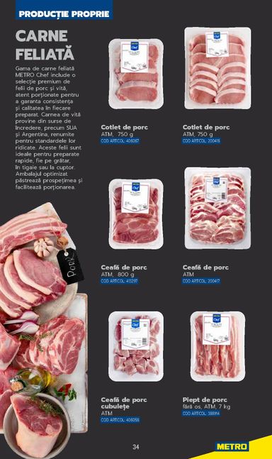 Catalogul Metro - Metro - Carne pentru Profesioniști de la 01.01. până la 31.12. - pagina 34