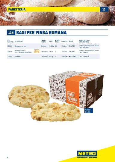 Volantino METRO - Metro - Catalogo Surgelati valido dal 01/01 al 31/12 - pagina 91