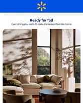 Walmart - Ready for Fall Flyer Valid from Thursday 2026-09-10
