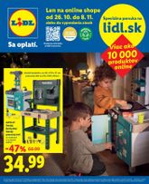 Lidl - Online magazín platný od pondelka 26.10.2026
