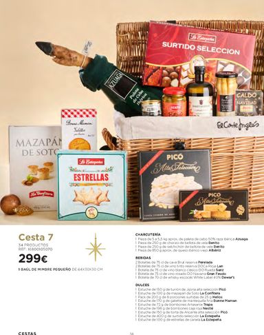 Folleto El Corte Inglés - El Corte Inglés - Cestas de Navidad del 09/10 al 25/12 - página 38