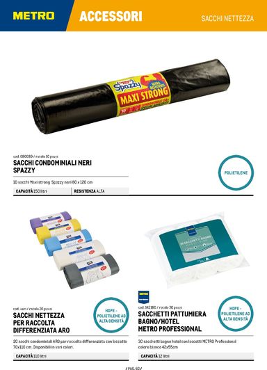 Volantino METRO - Metro - Catalogo Detergenza valido dal 04/06 al 04/06 - pagina 60