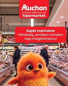 Auchan Hipermarket - Sajátmárkás ajánlataink