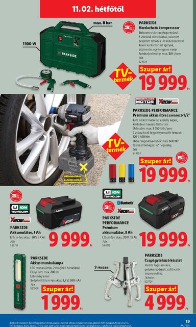 Akciós újság Lidl - Lidl - Nonfood érvényes 10.29.-tól 11.04.-ig - 19 oldal