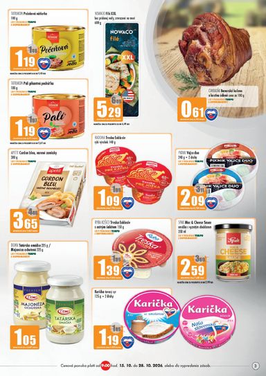 Leták COOP Jednota - COOP Jednota - Galanta od 15.10. do 28.10. - strana 3