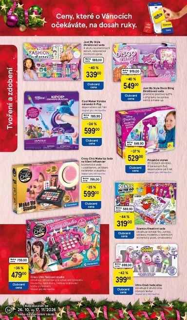 Leták Tesco - Tesco - Vánoční katalog hraček od 26.10. do 17.11. - strana 34