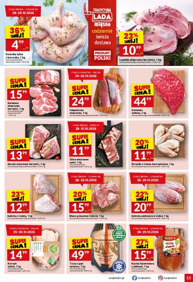Gazetka Twoj Market - Twoj Market od 28.10. do 03.11. - strona 15